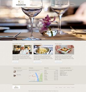 Diseño Web Restaurante 1
