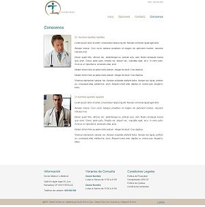 Diseño web Médica 2